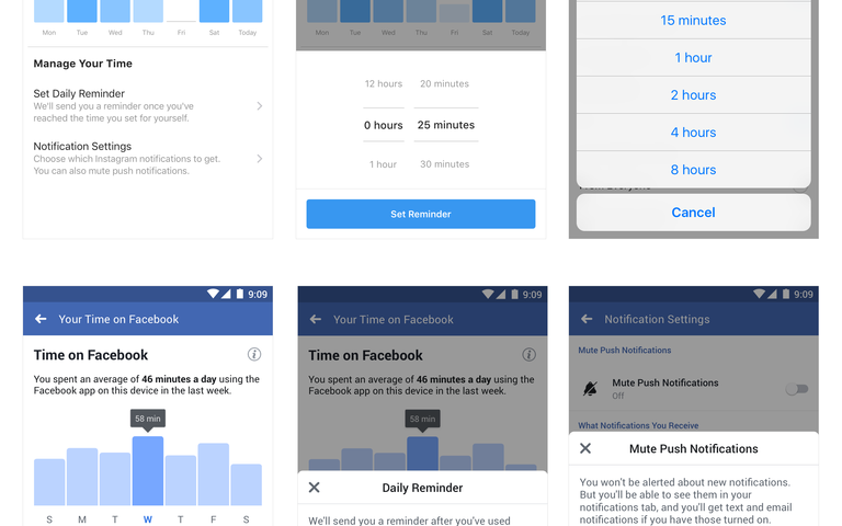 New Tools to Manage Your Time on Facebook and Instagram